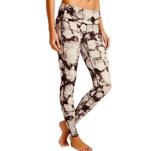 Athleta Floral Leggings Women's Size M